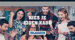 Desktop Screenshot of geschenkalacarte.nl